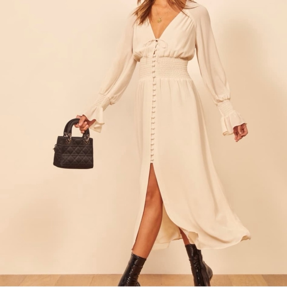 REFORMATION FIA DRESS